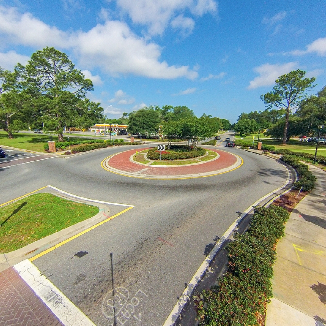 roundabout in Tallahassee Florida