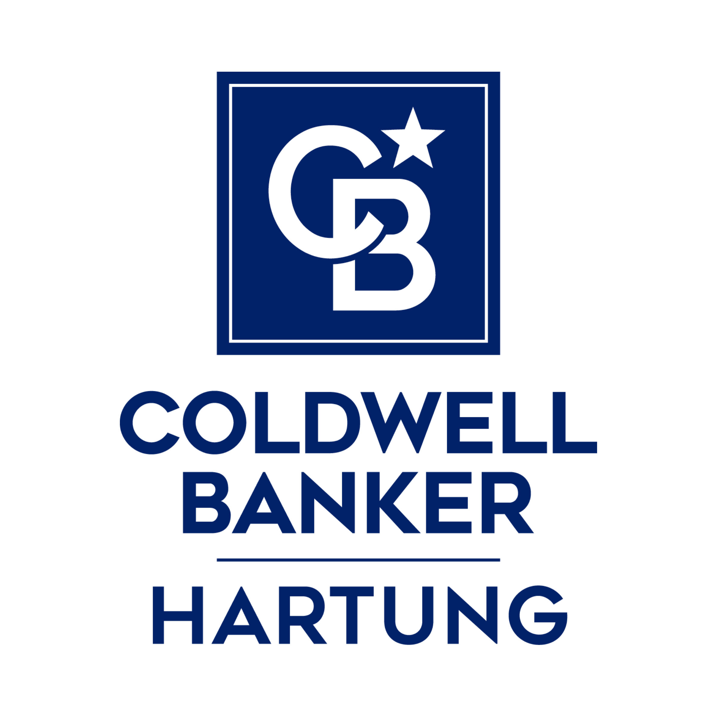 Coldwell Banker Hartung Logo Blue